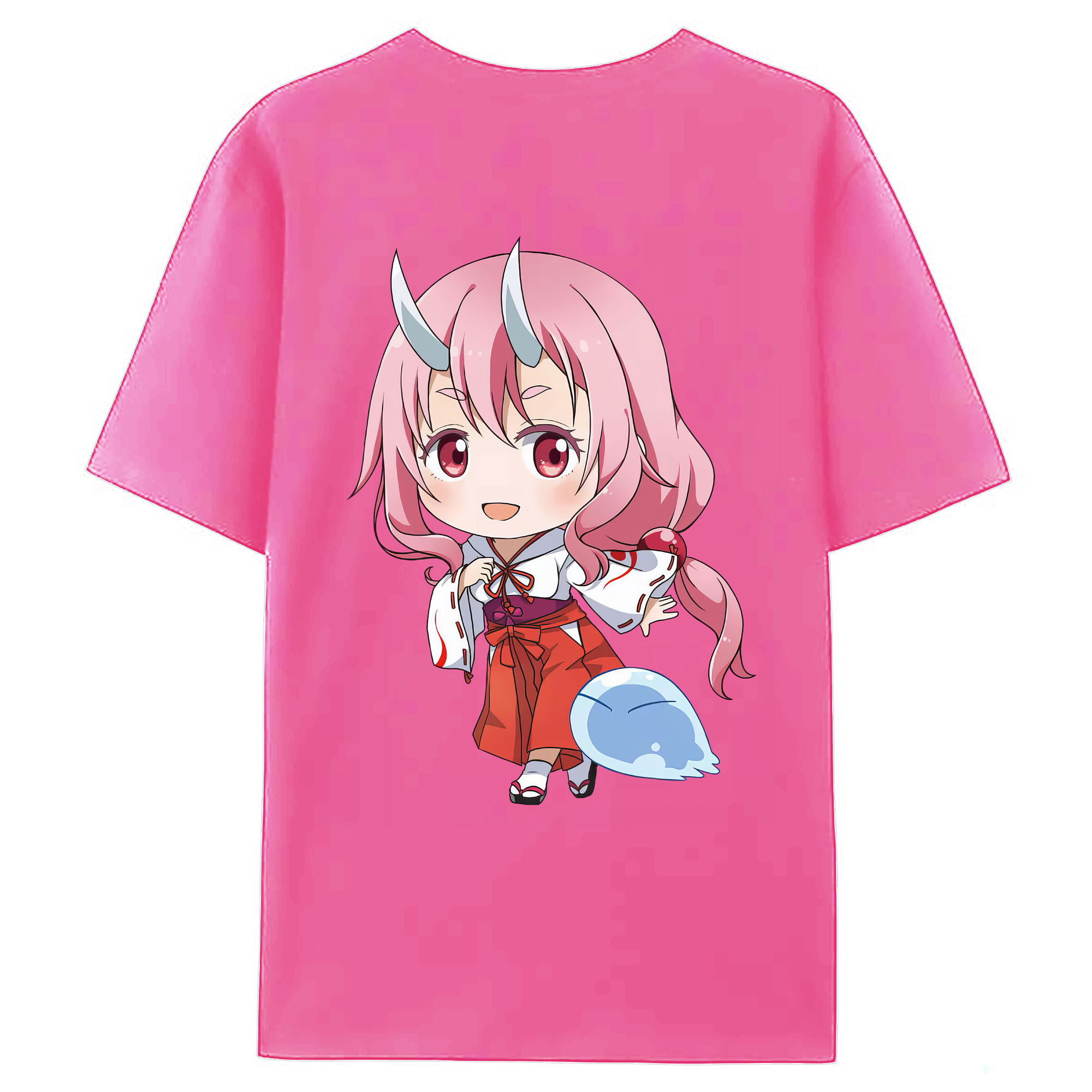 （画像用） 転スラ Regarding Reincarnated to Slime レディース半袖Tシャツ(バックプリント)